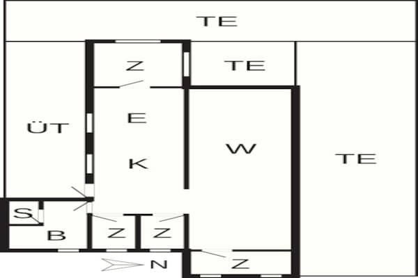 Foto van 8 persoons vakantie huis in Asnæs-By Traum - Vakantiehuis in Asnæs - FloorPlan