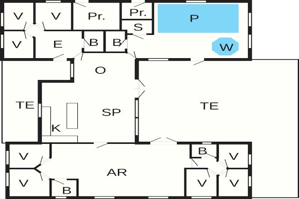 Foto van 20 persoons vakantie huis in Hasselberg - Vakantiehuis in Kappeln - FloorPlan