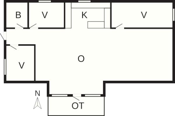 Foto van 6 persoons vakantie huis in Hemmet-By Traum - Vakantiehuis in Hemmet - FloorPlan