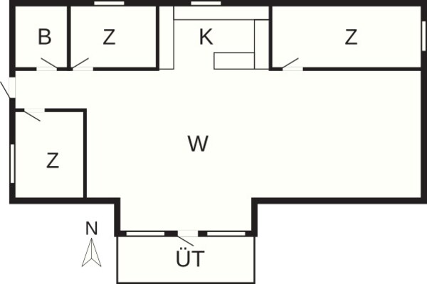 Foto van 6 persoons vakantie huis in Hemmet-By Traum - Vakantiehuis in Hemmet - FloorPlan