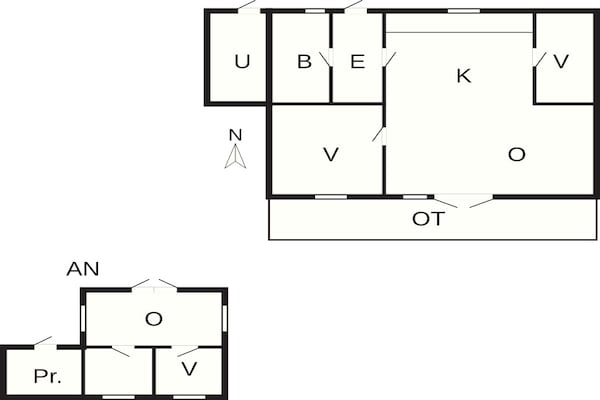 Foto van Gezellige oase vlakbij Bork Harbor - Vakantiehuis in Hemmet - FloorPlan