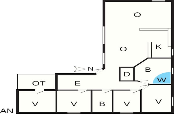 Foto van Modern huis met spa -- By Traum Ferienwohnungen - Vakantiehuis in Tarm - FloorPlan