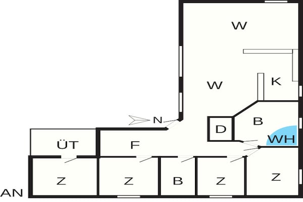 Foto van Modern huis met spa -- By Traum Ferienwohnungen - Vakantiehuis in Tarm - FloorPlan