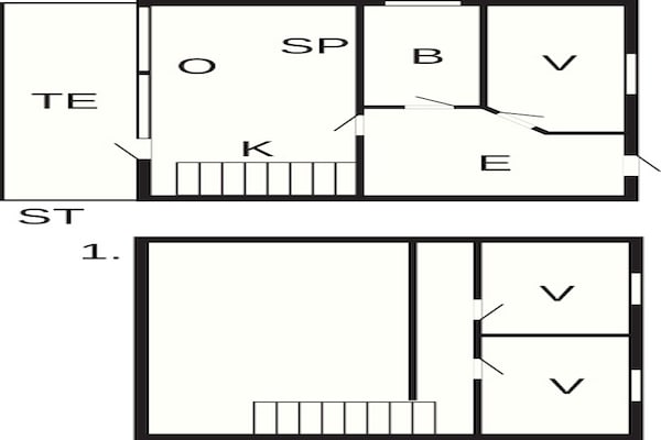 Foto van 6 persoons vakantie huis in Blåvand-By Traum - Vakantiehuis in Blåvand - FloorPlan