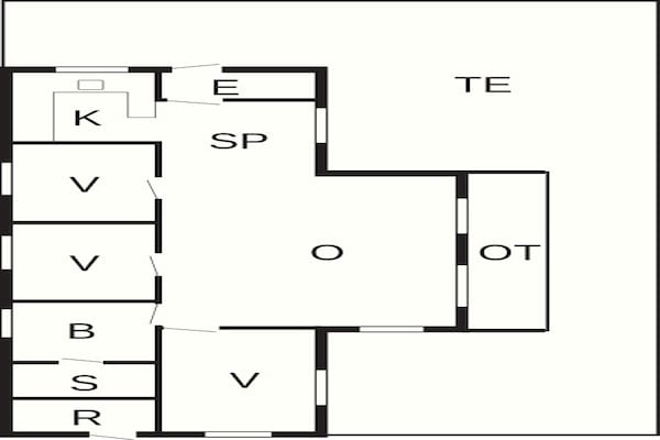 Foto van Modern huis bij duinen -- By Traum Ferienwohnungen - FloorPlan