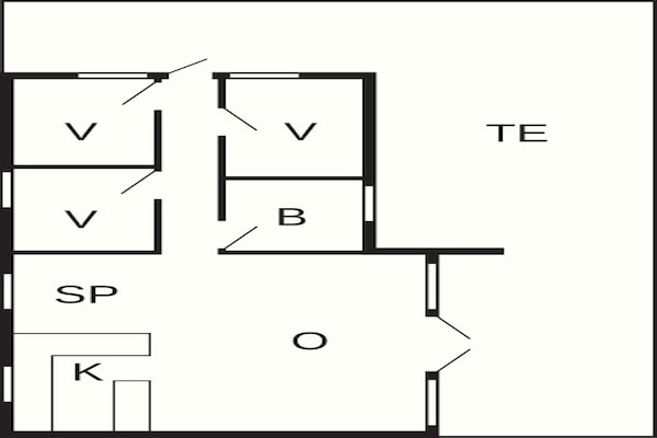 Foto van 6 persoons vakantie huis in Hemmet-By Traum - Vakantiehuis in Hemmet - FloorPlan