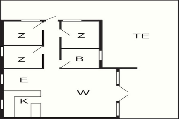 Foto van 6 persoons vakantie huis in Hemmet-By Traum - Vakantiehuis in Hemmet - FloorPlan