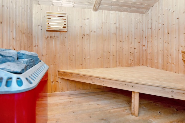 Foto van Luxe spa-retraite in Bork - Vakantiehuis in Hemmet - Sauna