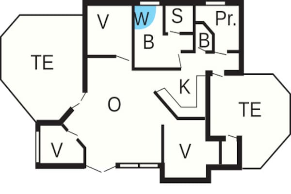 Foto van Luxe spa-retraite in Bork - Vakantiehuis in Hemmet - FloorPlan