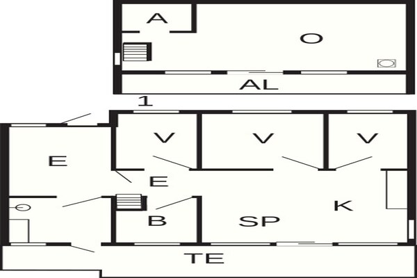 Foto van 6 persoons vakantie huis in Hemmet-By Traum - Vakantiehuis in Hemmet - FloorPlan