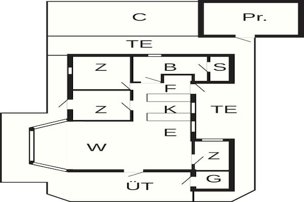 Foto van 7 persoons vakantie huis in Hjørring-By Traum - Vakantiehuis in Hjørring - FloorPlan