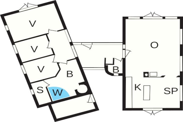Foto van Luxe kusttoevlucht -- By Traum Ferienwohnungen - Vakantiehuis in Ringkøbing - FloorPlan
