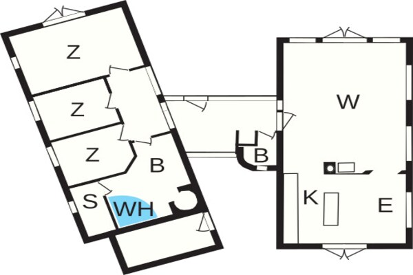 Foto van Luxe kusttoevlucht -- By Traum Ferienwohnungen - Vakantiehuis in Ringkøbing - FloorPlan