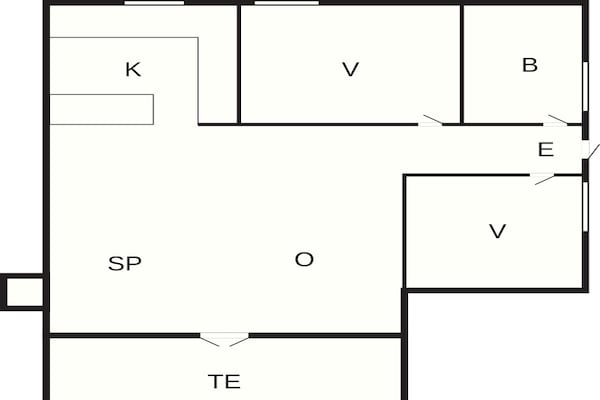 Foto van 6 persoons vakantie huis in Harboøre-By Traum - Vakantiehuis in Harboøre - FloorPlan