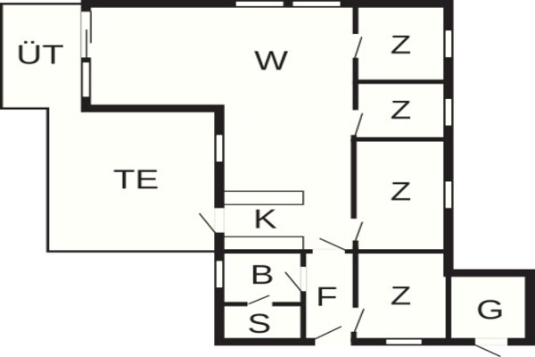 Foto van Gezellig gerenoveerd huisje -- By Traum Ferienwohnungen - FloorPlan