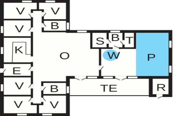 Foto van 12 persoons vakantie huis in Ulfborg-By Traum - Vakantiehuis in Ulfborg - FloorPlan