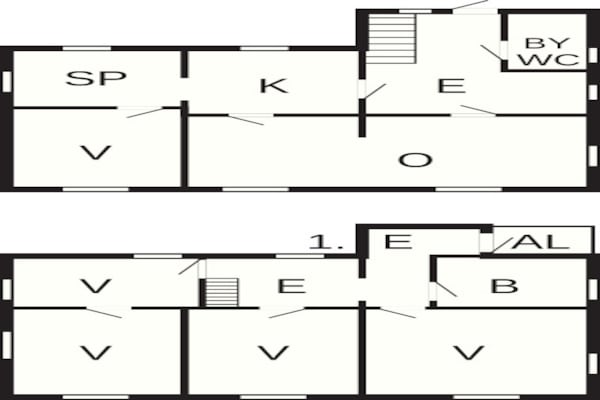 Foto van 8 persoons vakantie huis in FINNÅS - Vakantiehuis in Finnås - FloorPlan