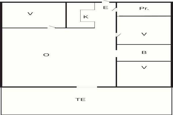 Foto van 6 persoons vakantie huis in Allingåbro - Vakantiehuis in Allingåbro - FloorPlan