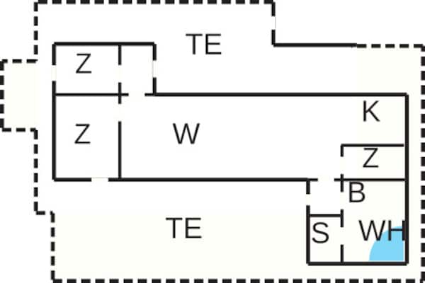Foto van 6 persoons vakantie huis in Hadsund-By Traum - Vakantiehuis in Hadsund - FloorPlan
