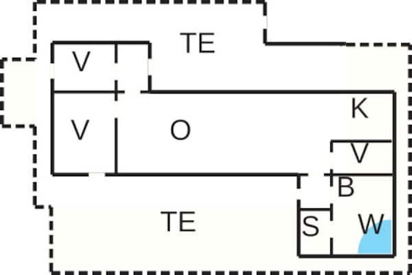 Foto van 6 persoons vakantie huis in Hadsund-By Traum - Vakantiehuis in Hadsund - FloorPlan