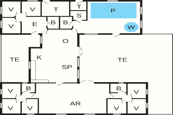 Foto van Luxe retraite bij Hostrup Strand -- By Traum Ferienwohnungen - FloorPlan