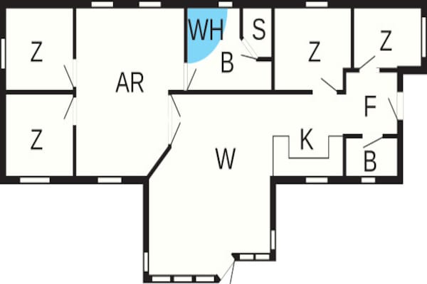 Foto van 12 persoons vakantie huis in Hals-By Traum - Vakantiehuis in Hals - FloorPlan