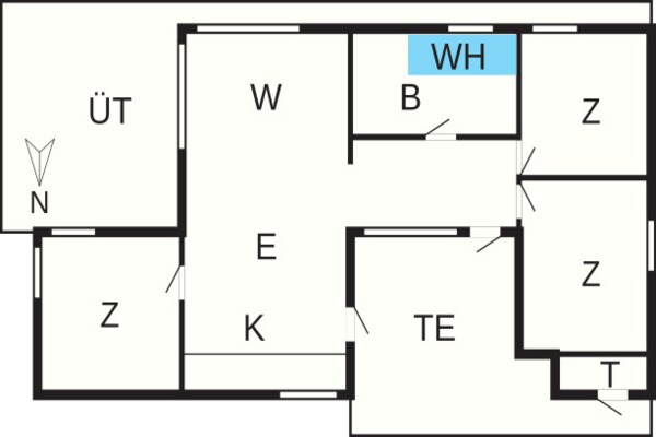 Foto van 6 persoons vakantie huis in Haderslev-By Traum - Vakantiehuis in Haderslev - FloorPlan