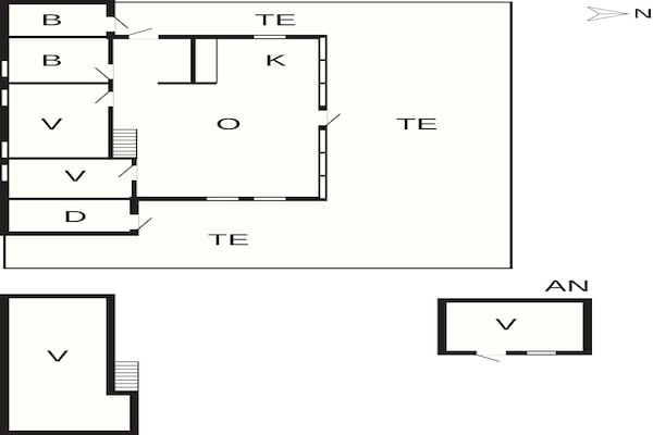 Foto van 6 persoons vakantie huis in Urangsvåg - Vakantiehuis in Urangsvåg - FloorPlan