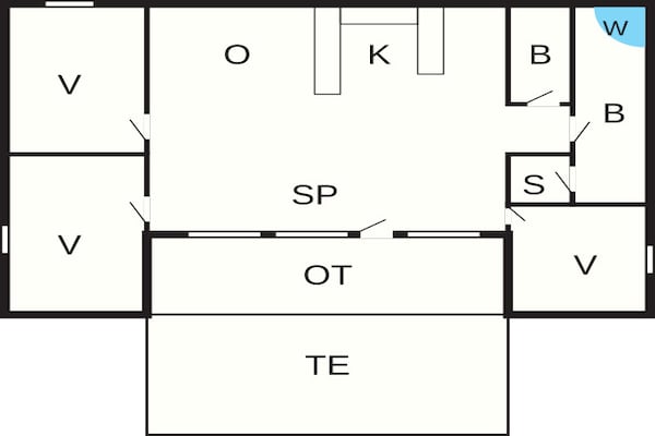 Foto van 8 persoons vakantie huis in Dannemare-By Traum - Vakantiehuis in Dannemare - FloorPlan