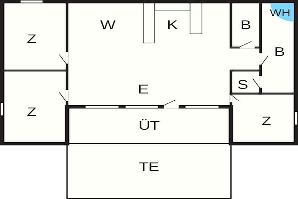 Foto van 8 persoons vakantie huis in Dannemare-By Traum - Vakantiehuis in Dannemare - FloorPlan