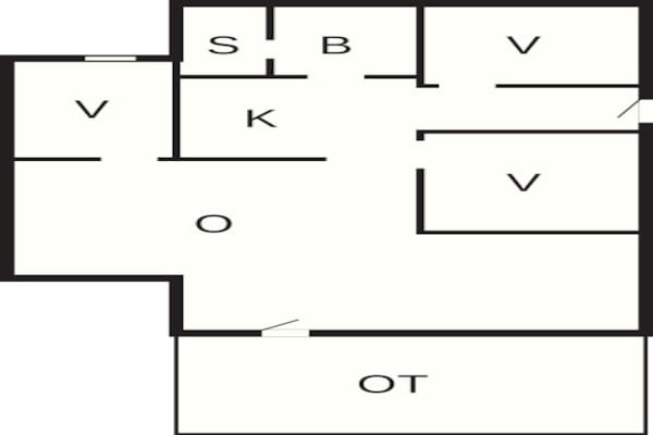 Foto van 6 persoons vakantie huis in Juelsminde-By Traum - Vakantiehuis in Juelsminde - FloorPlan