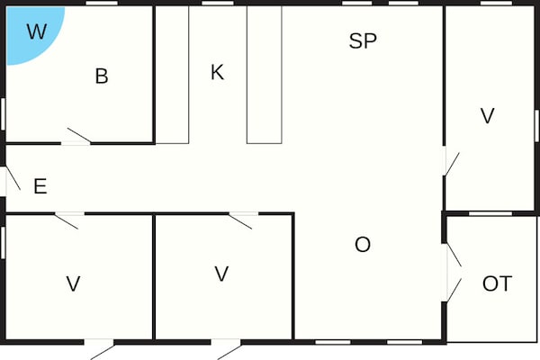 Foto van 6 persoons vakantie huis in Hals-By Traum - Vakantiehuis in Hals - FloorPlan