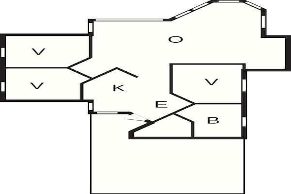 Foto van 6 persoons vakantie huis in Storvorde-By Traum - Vakantiehuis in Storvorde - FloorPlan