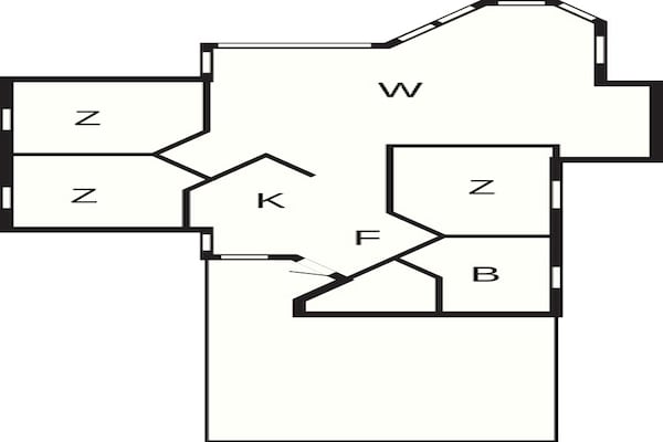 Foto van 6 persoons vakantie huis in Storvorde-By Traum - Vakantiehuis in Storvorde - FloorPlan