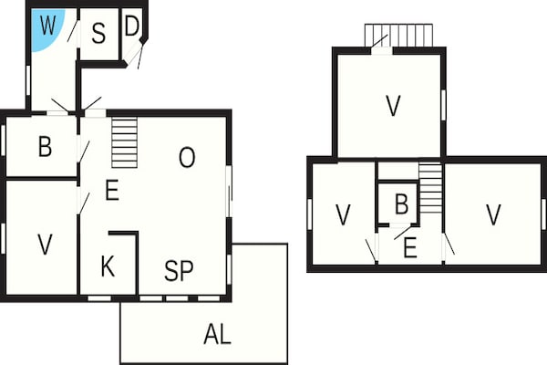 Foto van 6 persoons vakantie huis in Leikanger - Vakantiehuis in Leikanger - FloorPlan