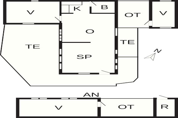 Foto van 6 persoons vakantie huis in Dannemare-By Traum - Vakantiehuis in Dannemare - FloorPlan