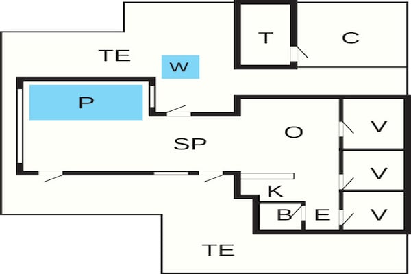 Foto van 6 persoons vakantie huis in Ebeltoft-By Traum - Vakantiehuis in Ebeltoft - FloorPlan