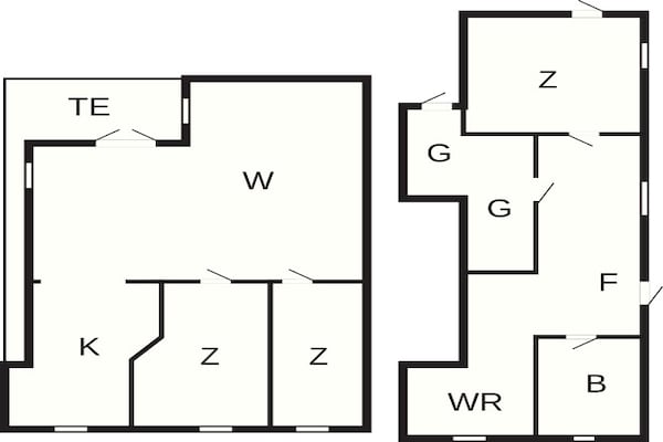 Foto van 6 persoons vakantie huis in HENÅN - Vakantiehuis in HENÅN - FloorPlan