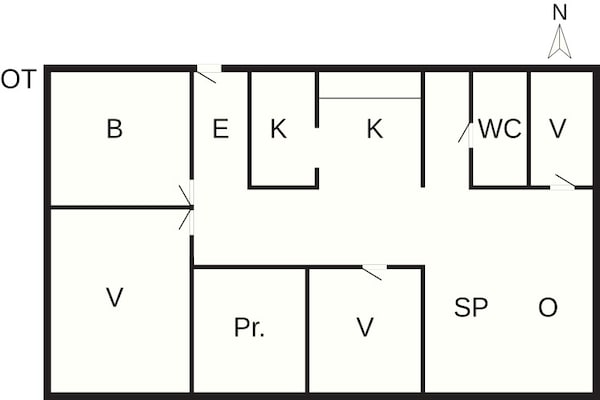 Foto van 7 persoons vakantie huis in Harboøre-By Traum - Vakantiehuis in Harboøre - FloorPlan