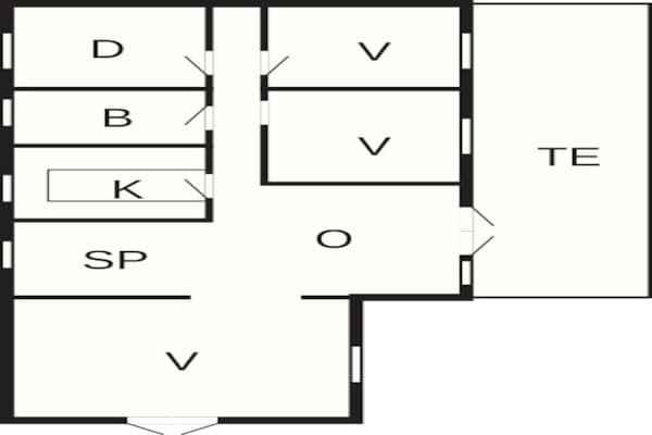 Foto van 6 persoons vakantie huis in Blokhus-By Traum - Vakantiehuis in Blokhus - FloorPlan