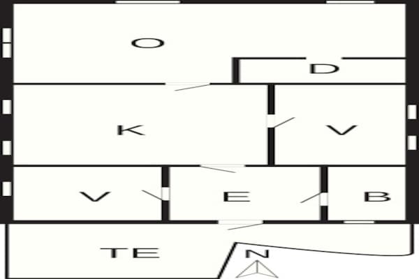 Foto van 6 persoons vakantie huis in Otta - Vakantiehuis in Otta - FloorPlan