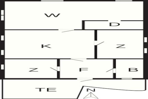 Foto van 6 persoons vakantie huis in Otta - Vakantiehuis in Otta - FloorPlan