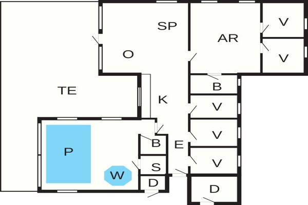 Foto van Luxe Wellness Retreat -- By Traum Ferienwohnungen - Vakantiehuis in Stege - FloorPlan