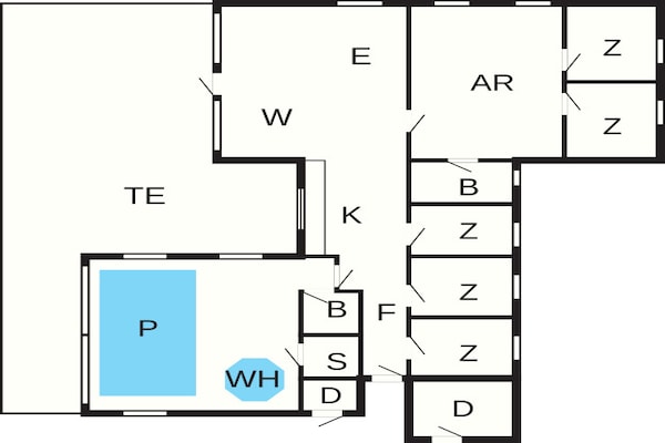 Foto van Luxe Wellness Retreat -- By Traum Ferienwohnungen - Vakantiehuis in Stege - FloorPlan