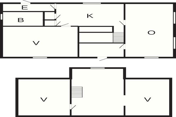 Foto van Vakantiehuis vlakbij 18-holes golfbaan in Vittsjö - FloorPlan
