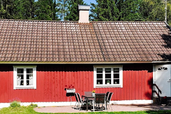 Foto van Vakantiehuis vlakbij 18-holes golfbaan in Vittsjö - Outdoor