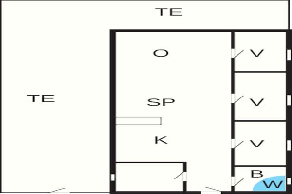 Foto van 6 persoons vakantie huis in Rødby-By Traum - Vakantiehuis in Rødby - FloorPlan