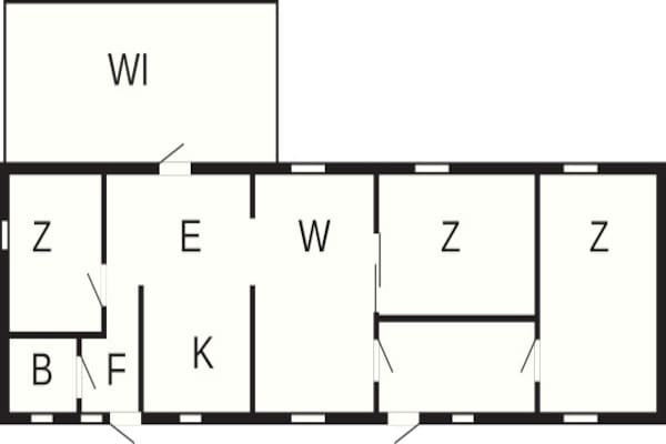 Foto van 6 persoons vakantie huis in Laholm - Vakantiehuis in Laholm - FloorPlan