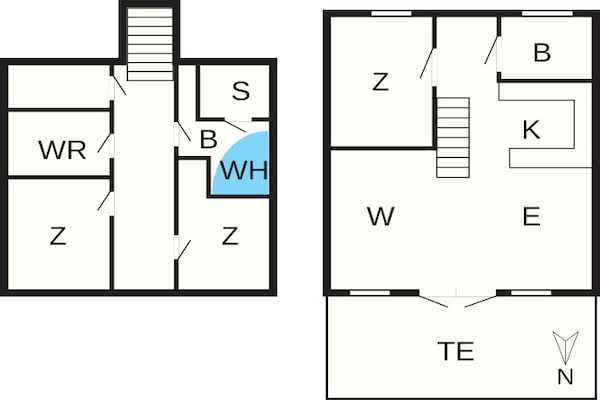 Foto van 6 persoons vakantie huis in Aabenraa-By Traum - Vakantiehuis in Aabenraa - FloorPlan