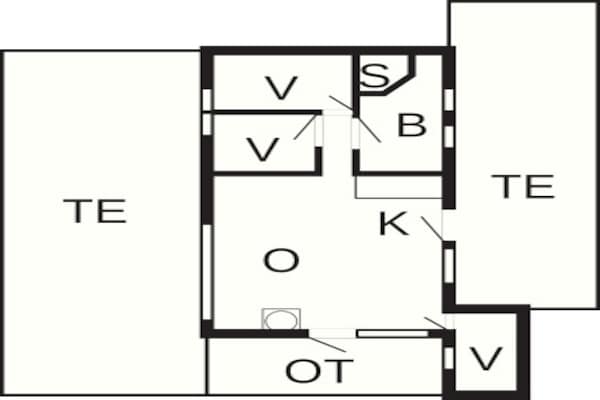Foto van Gerenoveerd zomerhuis in Hejlsminde - Vakantiehuis in Hejls - FloorPlan